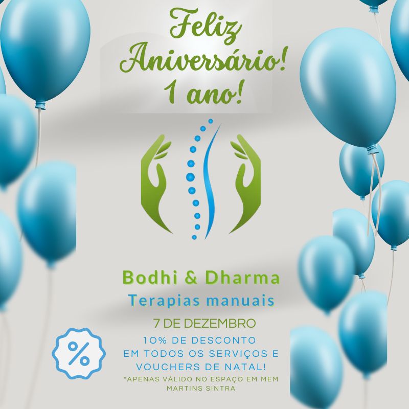 Feliz Aniversário! Celebramos 1 ano!